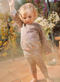 Chaqueta de chándal con estampado floral para bebé niña CADORICE / 22E1BFB1JGHB112