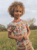 Camiseta con estampado tropical FICHEMAGE / 23E3PGD1TMC413