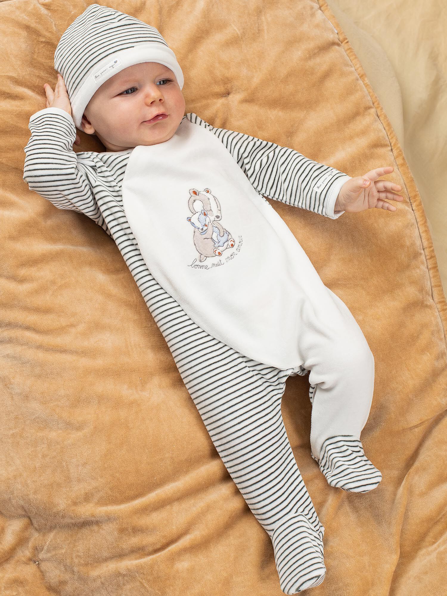 Pijama shop terciopelo bebe
