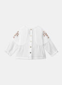 Blusa bordada con flores  LAELISE / 24H1BFK1CHE001