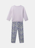 Pijama con flor de túbico LUIPAPETTE / 24H5PF31PYJH705