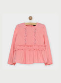 Camisa de color rosa RABAKETTE / 19E2PF41CHE413