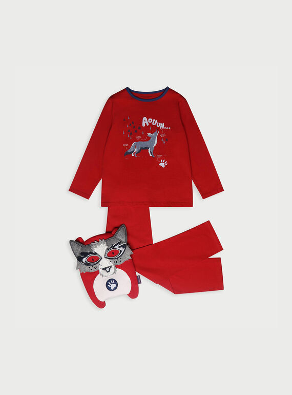 Pijama de color rojo RIVOUAGE 1 / 19E5PG51PYT050