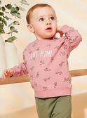 Sudadera vintage con estampado de animales FAGETIENNE / 23E1BGD2SWED332
