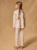 Pijama de punto de pájaros MUICAETTE / 25E5PFE3PYJ114