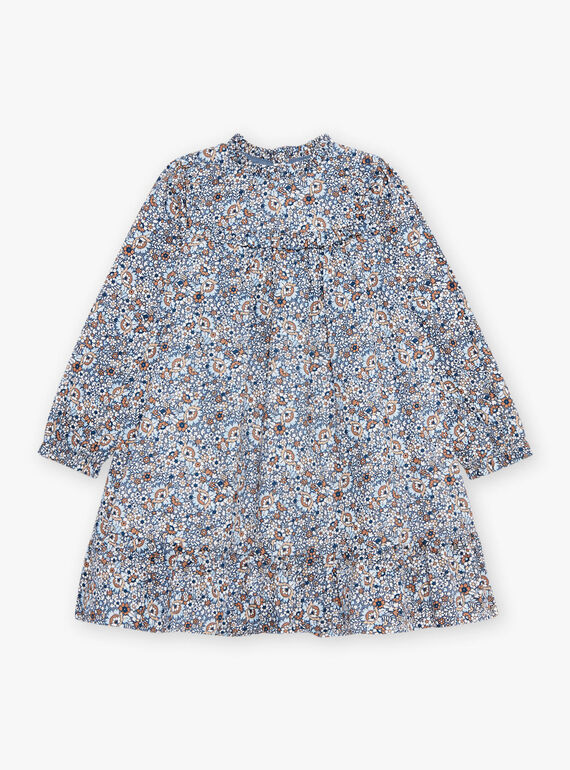 Vestido azul con estampado floral DIAROBETTE / 22H2PFY1ROBC206