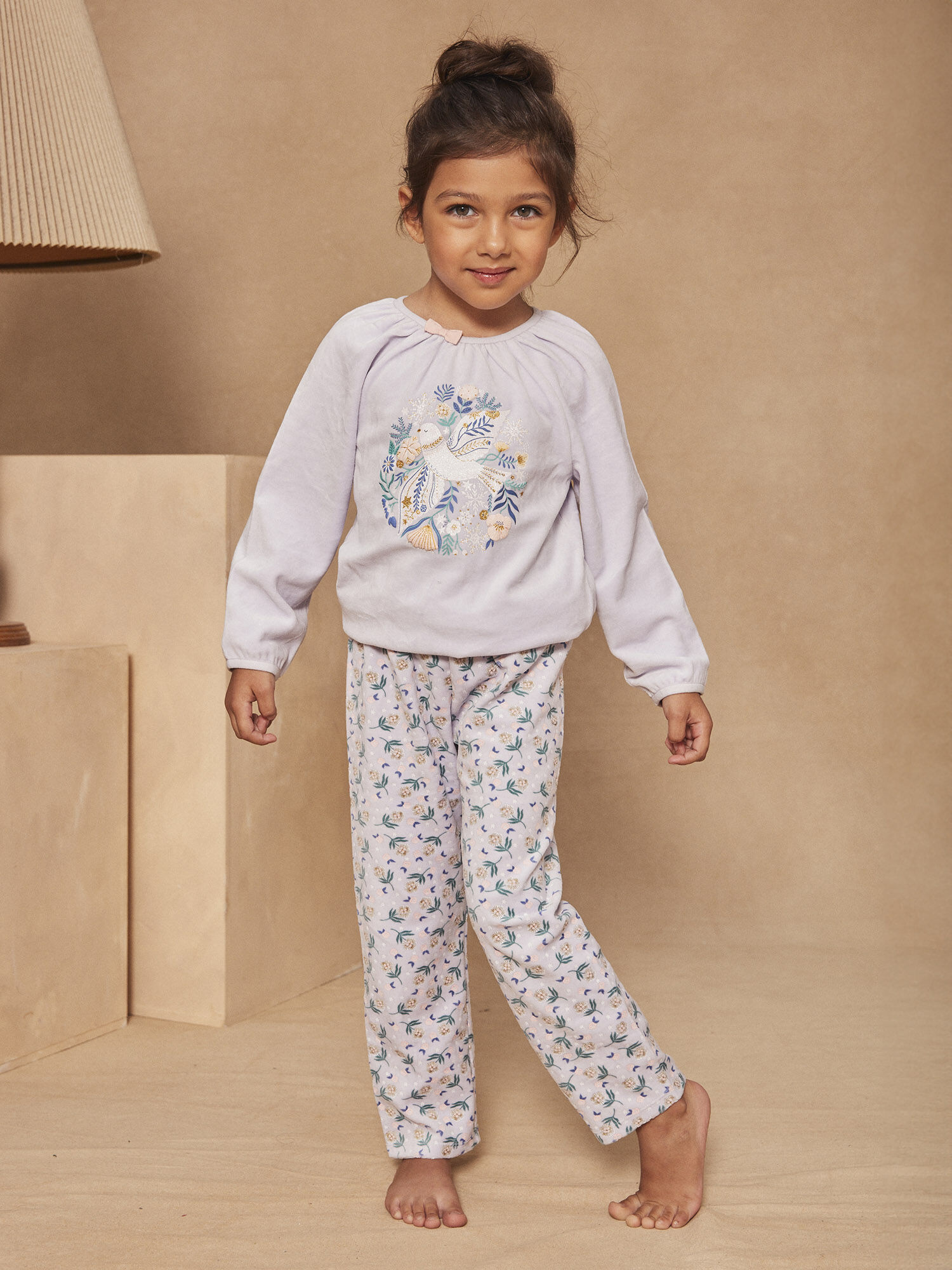 Pijama azul gris ceo