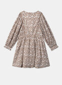 Vestido con motivos florales LINETTE / 24H2PFK2ROB001