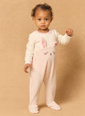 Pelele de terciopelo con conejo MEAMY / 25E5BFF1GRE001