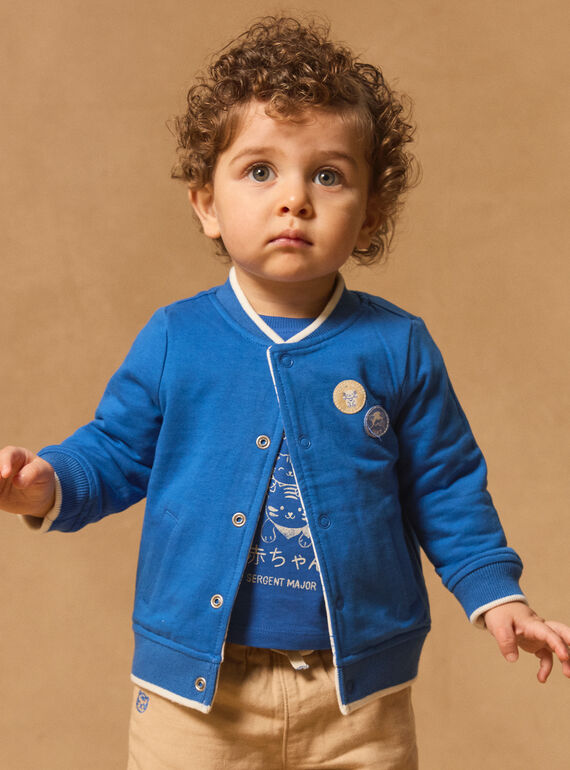 Chaqueta estilo teddy reversible MACRISTO / 25E1BG81GIL001