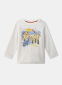 Pijama beige jaspeado LUIDINAGE / 24H5PG31PYJA011