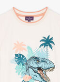 Camiseta con estampado de dinosaurio FLUREXAGE / 23E3PGQ1TMCA006