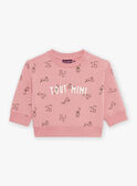 Sudadera vintage con estampado de animales FAGETIENNE / 23E1BGD2SWED332