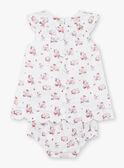 Vestido con estampado de popelina, cubrepañal y cinta para el pelo para bebé niña ZOLISE / 21E0CFY2ENS000