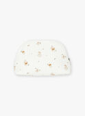 Neceser crudo de popelina con estampado de animales del bosque LOADEN / 24H0AM11ACD001