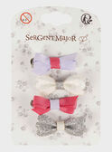 Off white Hair clip PAPOLETTE / 18H4PFM5BRT001