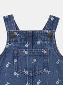 Casulla en tejido vaquero floral MABERTILLE / 25E1BF71CHSK005