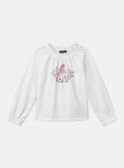 Camiseta unicornio y flores LADISHETTE / 24H2PFQ1TML001