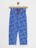 Pijama de color blanco y azul REMARAGE / 19E5PG76PYJ001