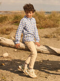 Camisa de cuadros azul MEMINAGE / 25E3PG81CHM001