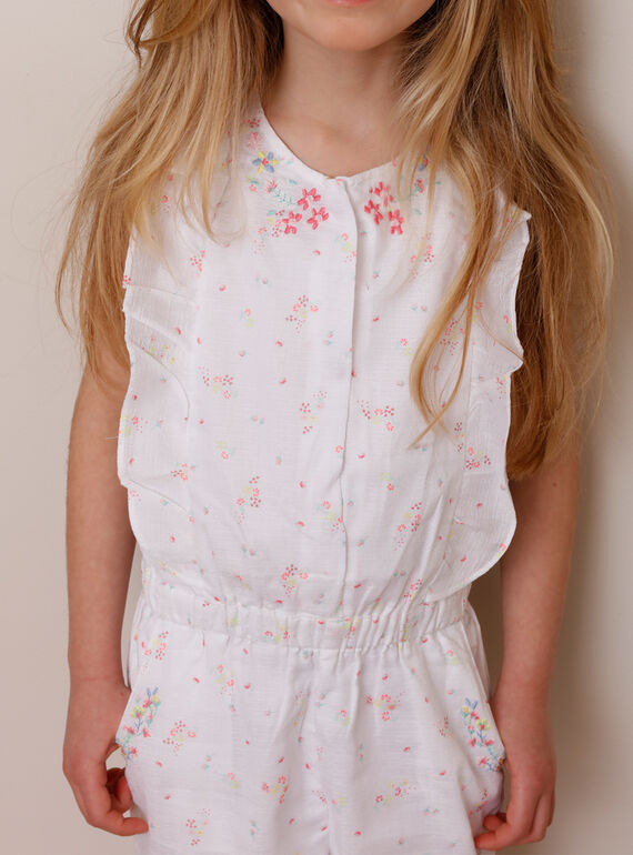 Mono con estampado floral para niña TYFOETTE / 20E2PFJ2CBL000