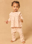 Pijama de punto calado y estampado MEANNA / 25E5BFF1PYJ413