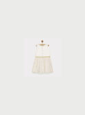 Vestido de color oro RYAMIETTE / 19E2PFR2ROB001