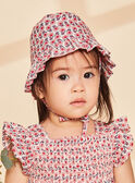 Gorro bob nude con estampado de flores FAWINA / 23E4BFQ1CHAD319