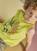 Camiseta azul con estampado de tiburones para niño CYDEBAGE4 / 22E3PGT2DEB108