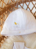 Pelele blanco unisex para bebé ZOCHARLIE_B / 21E0NMY1GRE000