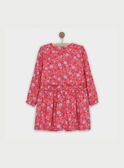 Vestido de color rosa RABYVETTE / 19E2PF41ROB303
