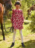 Vestido floral de pana LALOUNETTE / 24H2PFR2ROBF506
