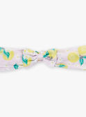 Cinta de color amarillo con estampado floral LAARYA / 24H4BFI1BANH705