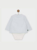 Body-camisa de color azul RAARTHUR / 19E1BG21BOD213