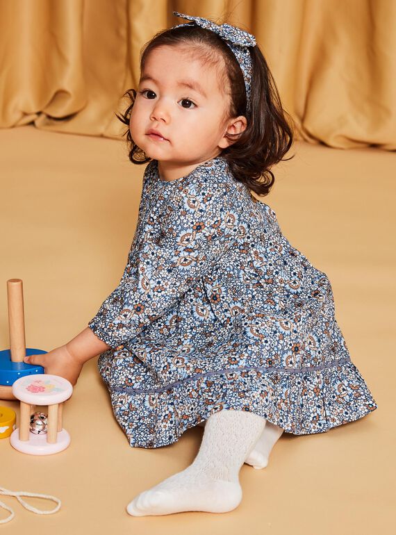 Vestido con estampado floral de twill DARENATA / 22H1BFY2ROBC206