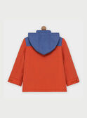 Impermeable de color naranja RATIMAGE / 19E3PG41IMP405