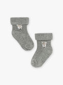 Pijama y calcetines gris claro GODSON / 23H0CGL2ENSJ920