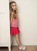 Camiseta de tirantes de color rosa para niña ZLYNETTE1 / 21E2PFL2DEB304