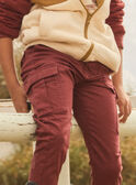 Pantalón cargo azul MAFINAGE / 25E3PG72PAN501
