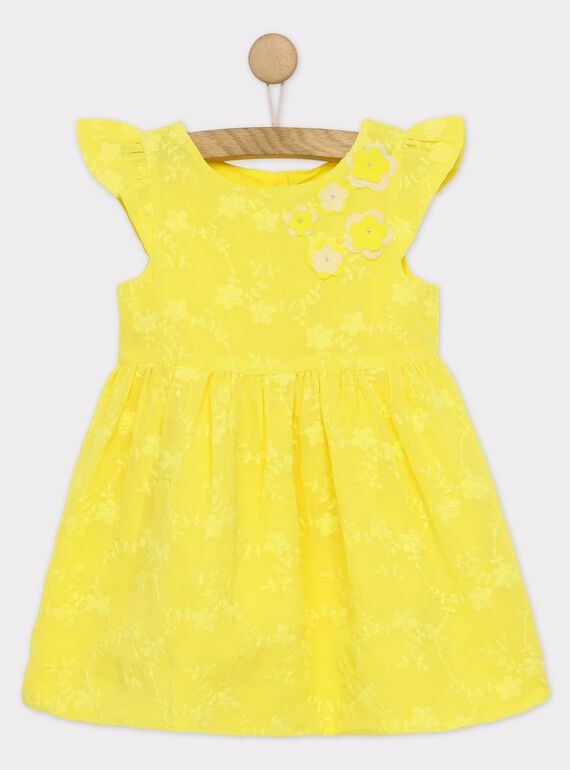 Vestido de color amarillo RYEDAETTE / 19E2PFS2ROB106