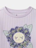 Pijama con flor de túbico LUIPAPETTE / 24H5PF31PYJH705
