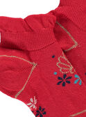 Calcetines cortos de color rojo REPOLETTE / 19E4PFE1SOB050