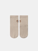 Calcetines lisos con cabeza de osito  LAFILOU / 24H4BGK2SOQ080