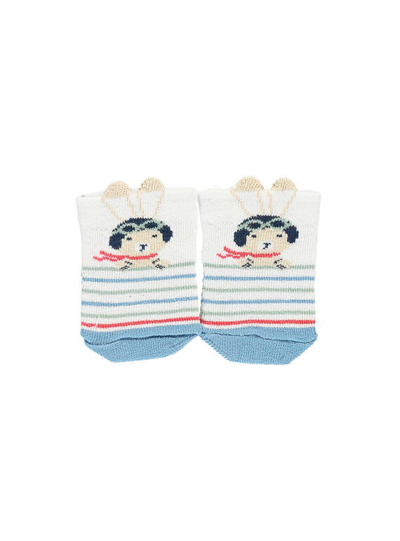 Calcetines cortos de color blanco RAPACO / 19E4BGH1SOB000
