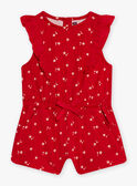 Mono rojo con estampado de estrella 22E1BFP1CBL050