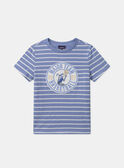 Camiseta a rayas de mono MEMONKAGE / 25E3PG81TMC221