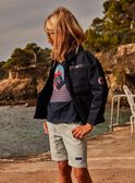 Chaqueta con estampado de rayas tono sobre tono FOPAGE / 23E3PGC1VES070