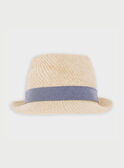 Sombrero de color beige RISTOAGE / 19E4PGF2CHA811