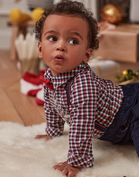 Chemise A Carreaux Et Nœud Papillon Bebe Garcon Achat En Ligne Chemise T Shirt Et Polo Sergentmajor