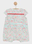 Pelele de color turquesa REJOZY / 19E5BFJ3GRE202